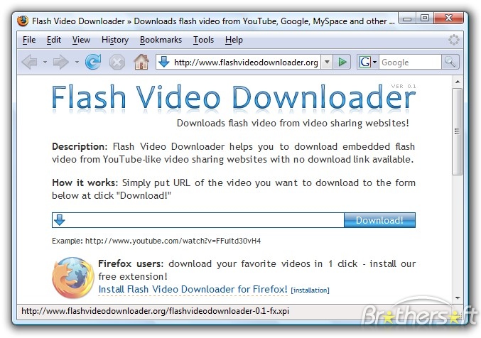 flash video downloader