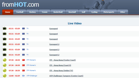 FromHot best sports streaming sites
