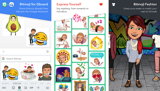 Bitmoji – Your Personal Emoji apps for android