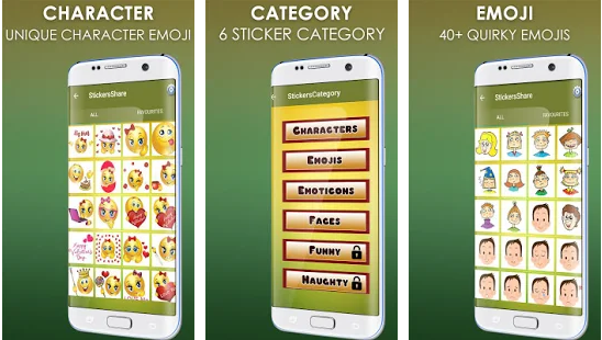 Emoji Stickers apps for android