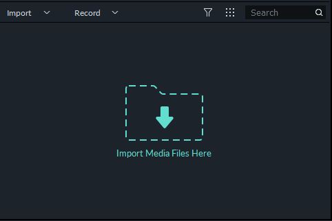 import media file Filmora9 Video Editing Software