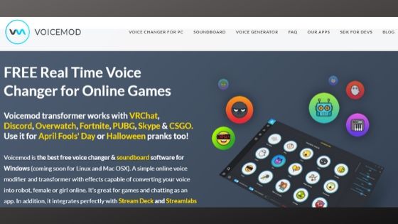 Voicemod Free Voice Changer for Discord