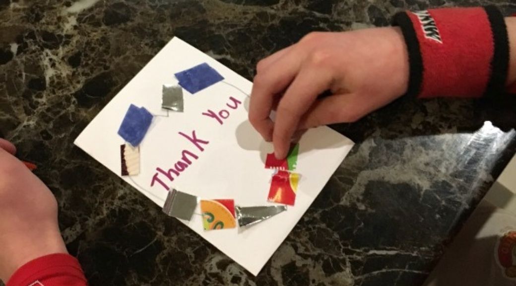 How to Craft Christmas Thank You Cards