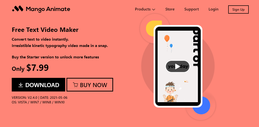 Mango Animate Text Video Maker