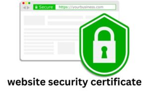 website security certificate